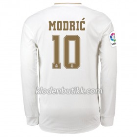 Real Madrid Luka Modrić 10 Hjemme Fotballdrakt 2019-2020 Langermet